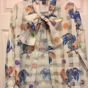 Gracia Bow Tie Blouse